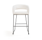 Valentine Bar Stool - Ivory by Tommy Franks | Style Our Home
