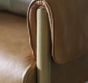 Carden Brown Leather Armchair by Gallery Living | Style Our Home
