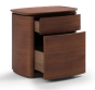 Blade Bedside Table - Dark Walnut By Tommy Franks | Style Our Home