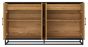 Indus Rustic Oak & Peppercorn Wide Sideboard | Bentley Designs | Sideboard | Style Our Home