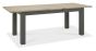 Oakham Scandi Oak 6-8 Seater Table - Dark Grey Legs & 6 Eriksen Grey Velvet Chairs by Bentley Designs | Style Our Home