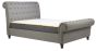 Castello Grey King Bed