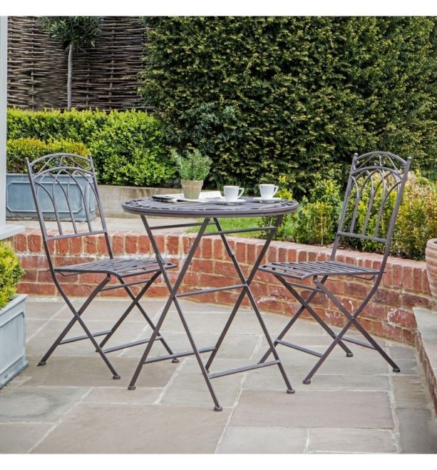 Burano Ember Outdoor Bistro Set - Style Our Home