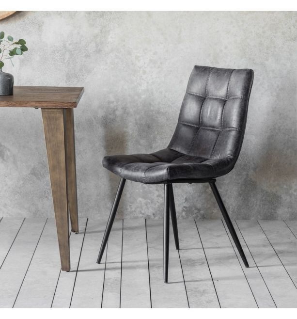 Darwin Grey Chair (a pair) - Style Our Home