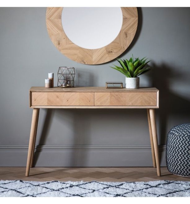 Milano 2 Drawer Console Table  - Style Our Home