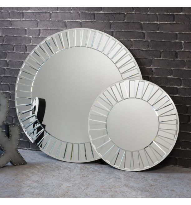 Mondello Round Large Wall Mirror - Style Our Home