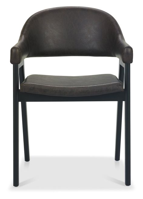 Camden Weathered Oak 4-6 Seater Table & 4 Arm Chairs in Old West Vintage by Bentley Designs | Style Our Home