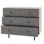 Halton 3 Drawer Chest Grey By Gallery Living | Style Our Home