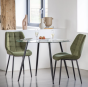 Macread Green Upholstered Dining Chair ( A Pair ) | Style Our Home