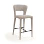 Pari I Bar Stool - Chex Bouclé Steam by Tommy Franks | Style Our Home