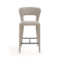 Pari I Bar Stool - Chex Bouclé Steam by Tommy Franks | Style Our Home