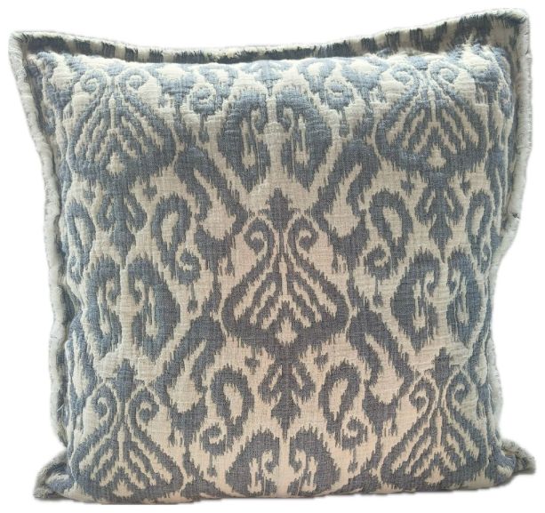 Soft Jaquard Ikat Blue by Malini | Style Our Home