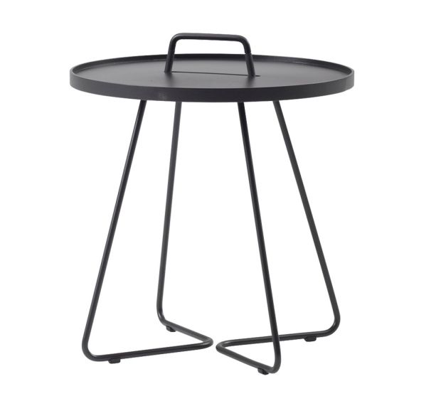 On-The-Move Small Black Side Table by Cane-line | Style Our Home