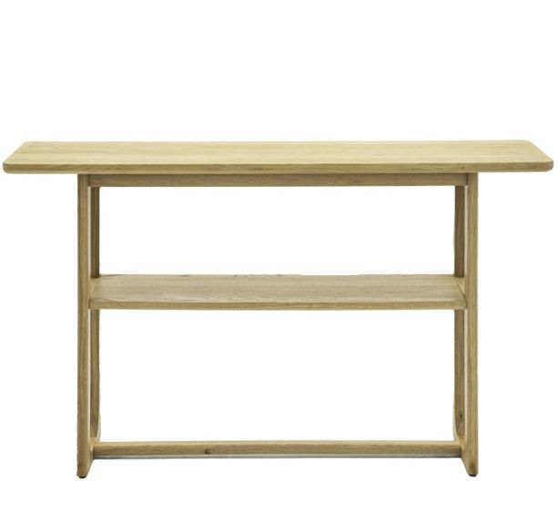 Mella Console Table Natural By Gallery Living | Style Our Home