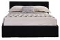 Berlin Black Small Double Ottoman Bed