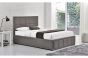 Hannover 4'6 Double Ottoman Bed in Grey