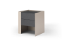 Tunica Bedside Table - Taupe - Pair by Tommy Franks | Style Our Home