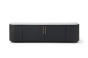 Oakura TV Unit - Black by Tommy Franks | Style Our Home