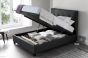 Walkworth Upholstered Ottoman Double Bed - Grey