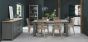 Oakham Dark Grey & Scandi Oak 4-6 Dining Table - Style Our Home