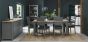 Oakham Dark Grey & Scandi Oak 6-8 Dining Table - Style Our Home