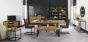 Indus Rustic Oak Bench By Bentley Designs | Style Our Home