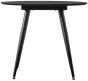 Danbury Black Round Dining Table by Hudson Living | Style Our Home