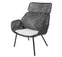 Vibe Highback Chair - Light Brown Wove by Cane-line | Style Our Home