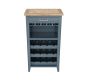 Signature Blue Wine Rack / Glass Storage Cabinet by Baumhaus | Style Our Home