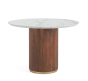 Harvard Round Dining Table by Corndell/Global Home Group | Style Our Home