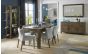 Turin Dark Oak Upholstered Pebble Grey Dining Chair (a pair) - Style Our Home