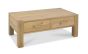 Turin Light Oak Coffee Table with Drawers