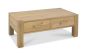 Turin Light Oak Coffee Table with Drawers