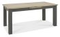 Oakham Scandi Oak 6-8 Seater Table - Dark Grey Legs & 6 Eriksen Grey Velvet Chairs by Bentley Designs | Style Our Home