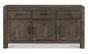 Turin Dark Oak Wide Sideboard - Style our Home