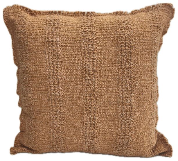 Cotton Thick Self Stripes Rust by Malini | Style Our Home