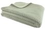 Chevron Faux Fur Throw Piped Cream by Malini | Style Our Home