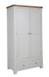 Parisian Grey 2 Door Wardrobe