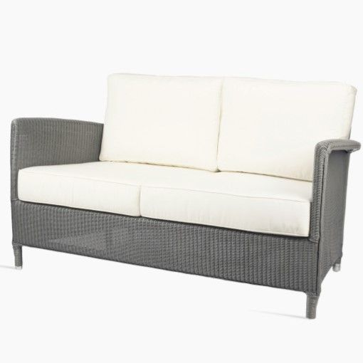 Vincent Sheppard Dovile 2 Seater Lounge Sofa with Almond Seat & Back Cushions
