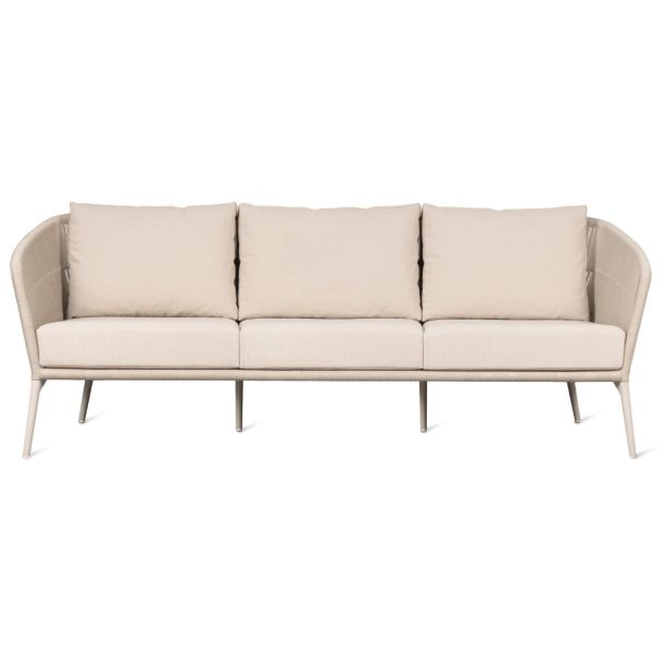 Akari Lounge Sofa 3 Seater with Almond Seat Cushions - Customisable by Vincent Sheppard| Style Our Home