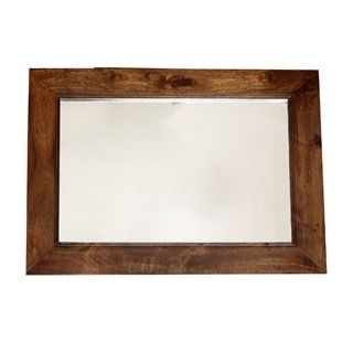 Karoo Dark Mango Mirror by Karvello Designs | Style Our Home