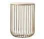Liberty Side Table Gold by Hudson Living | Style Our Home 