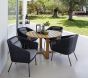 Endless Round Small Dining Table by Cane-line | Style Our Home