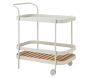 Roll Lava Grey Bar Trolley by Cane-line | Style Our Home