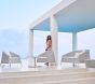 Kingston White Grey Lounge Chair by Cane-line | Style Our Home 