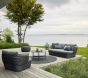 Basket Graphite 2-Seater Sofa by Cane-Line | Style Our Home