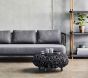 Loop Black Footstool by Cane-line | Style Our Home 