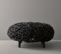 Loop Black Footstool by Cane-line | Style Our Home 