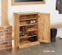 Baumhaus Mobel Oak Shoe Cupboard - Style Our Home