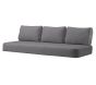 Dark Grey Natté Cushion by Cane-line | Style Our Home